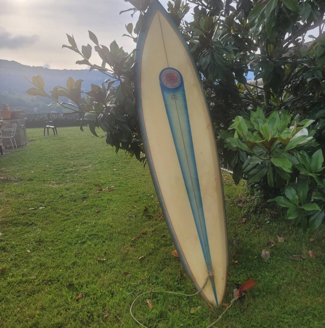 Vintage Danny Garland & Mike Conlan Surfboard for Space-Gypsy 1976