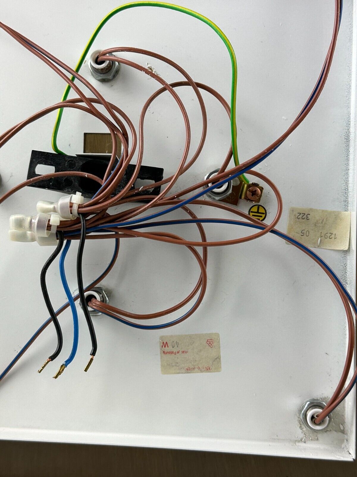 60s 70s ceiling lamp Sölken Leuchten Germany in brass