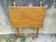 Foldable wooden table