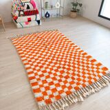 Tapis beni ouarin fait main traditionnelle taille 150 x 250 cm