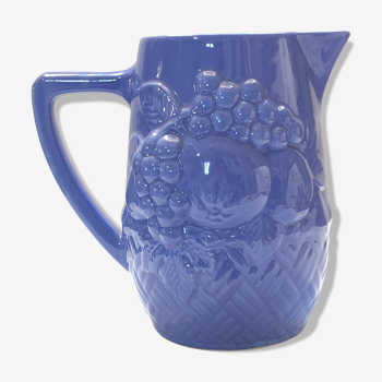 Saint clément blue pitcher