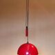 Old Italian vintage suspension rises and falls red 70s