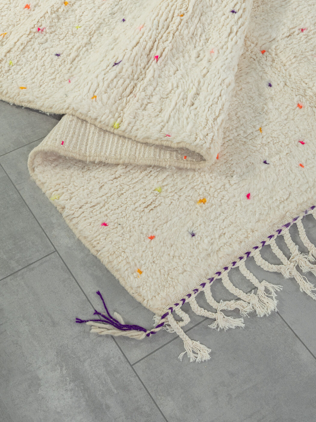 Tiny polka dots ii, berber rug, 150 x 250