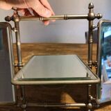 Miroir triptyque 1900 biseauté Barbier