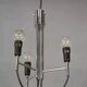 Chrome pendant light, Italian design, 60s
