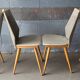 Lot de 6 chaises vintage