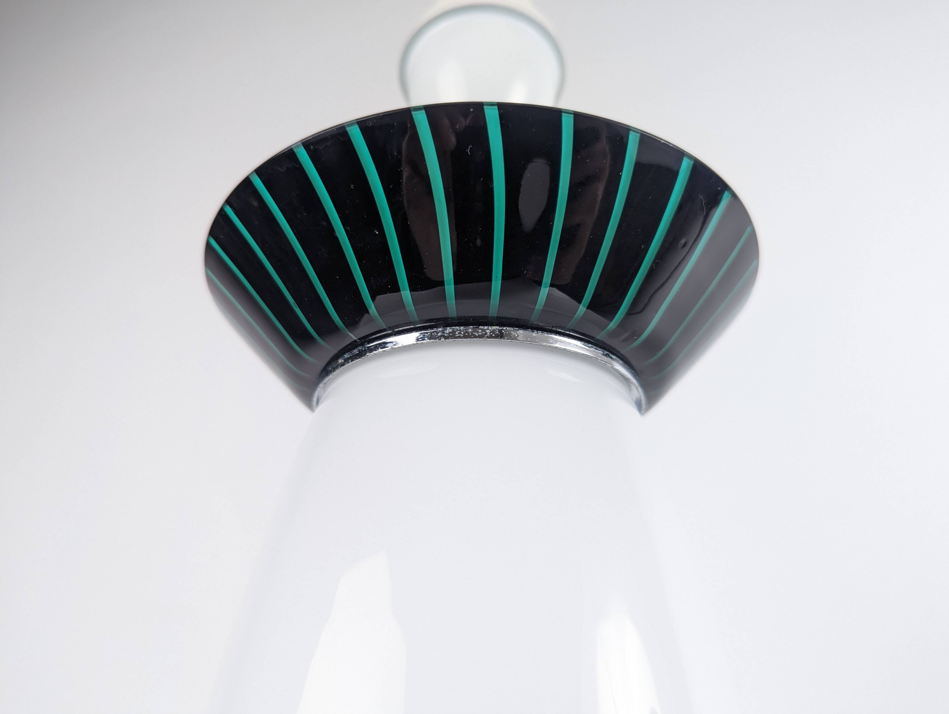 VeArt Murano Glass Large Table Lamp, Italy 1980s
