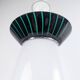 VeArt Murano Glass Large Table Lamp, Italy 1980s