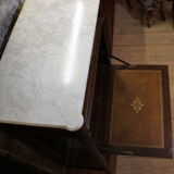 Former secretary on marble