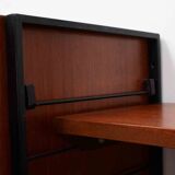 Vintage modular teak office bookcase