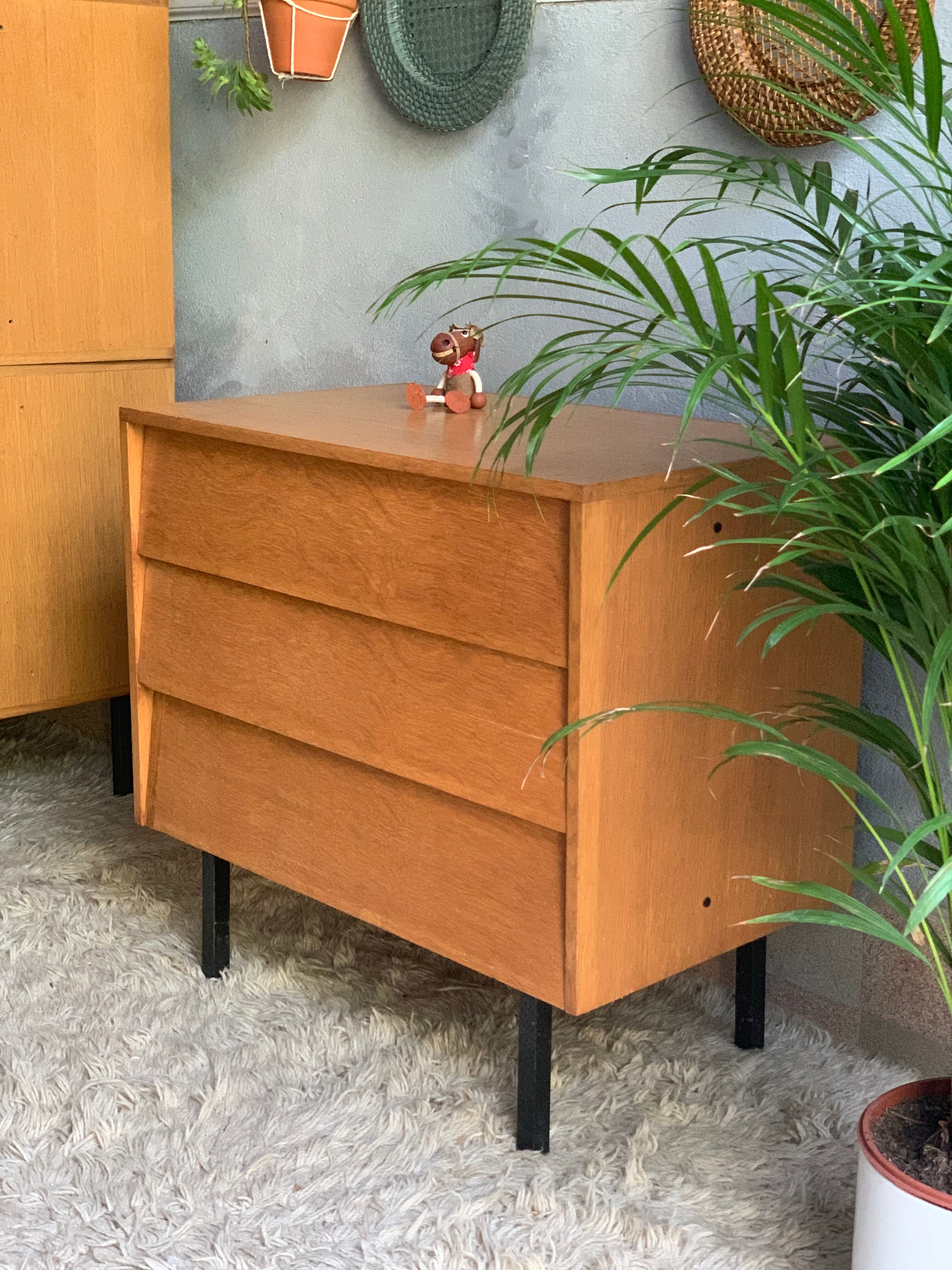 Modernist vintage chest of drawers