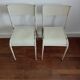Paire de chaises mullca 510 pieds compas