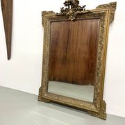 Napoleon III "rocaille" mercury mirror