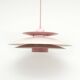 Lavender Horn lamp, Denmark 1970s