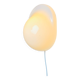 Tortue Opaline Glass Wall Lamp By Rodolfo Bonetto For Candle, Italy, 1970S