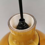Hanging lamp in double layered glass, Denmark 1970-80s