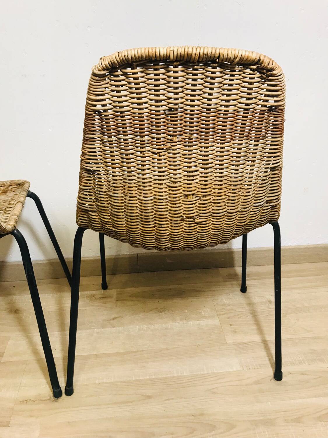 Pair of Gian Franco Legler chairs