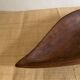 Wooden plate sculpted piece