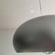 Vintage hanging lamp saucer aluminum years 70/80