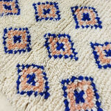 Handmade moroccan berber carpet 127 x 82 cm