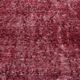 Distressed Turkish Rug 219 X 125 cm Wool Vintage rug, Over-dyed Red