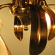 Lustre floral 1970-1980 Hollywood Regency
