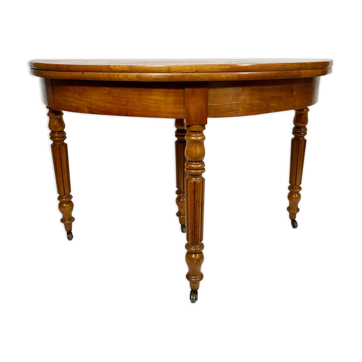 19th century cherry console table