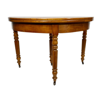 19th century cherry console table