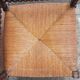 Pair of corner chairs or armchairs "fireplace corner" (Straw seat)
