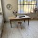 Walnut bistro farmhouse table 180cm