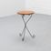 Table d'appoint en fer forgé des années 1960
