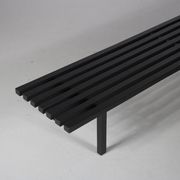 1970s Slatted bench by Gijs Bakker and Wim Wilson for Castelijn, Netherlands