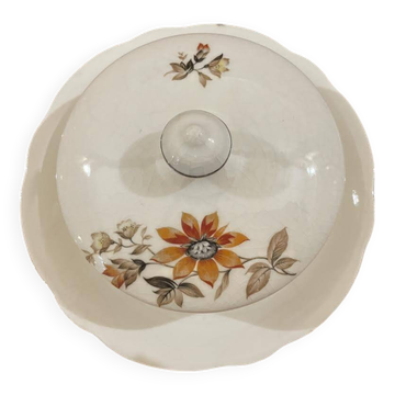 Beurrier porcelaine de Bohême