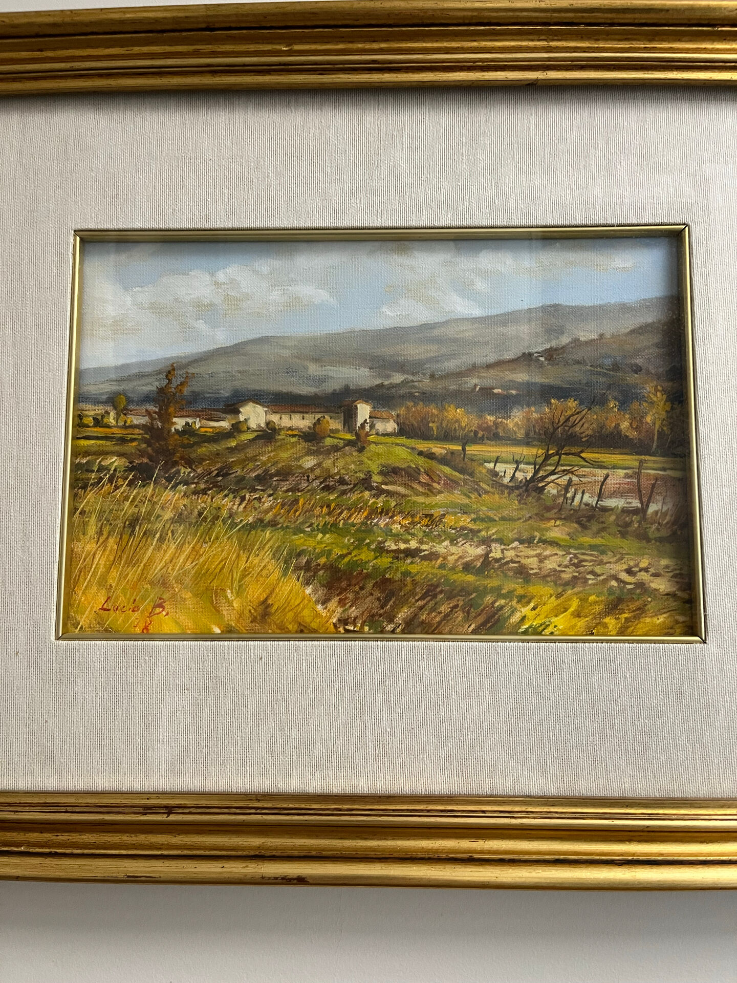 Tableau huile sur toile