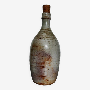 Albert Breton vezelay stoneware bottle
