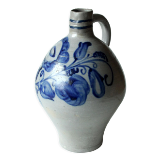 1960s Wine jug made of stoneware, garden decoration, vintage