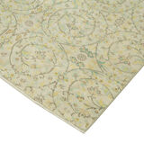 Hand-knotted turkish beige rug 206 cm x 284 cm