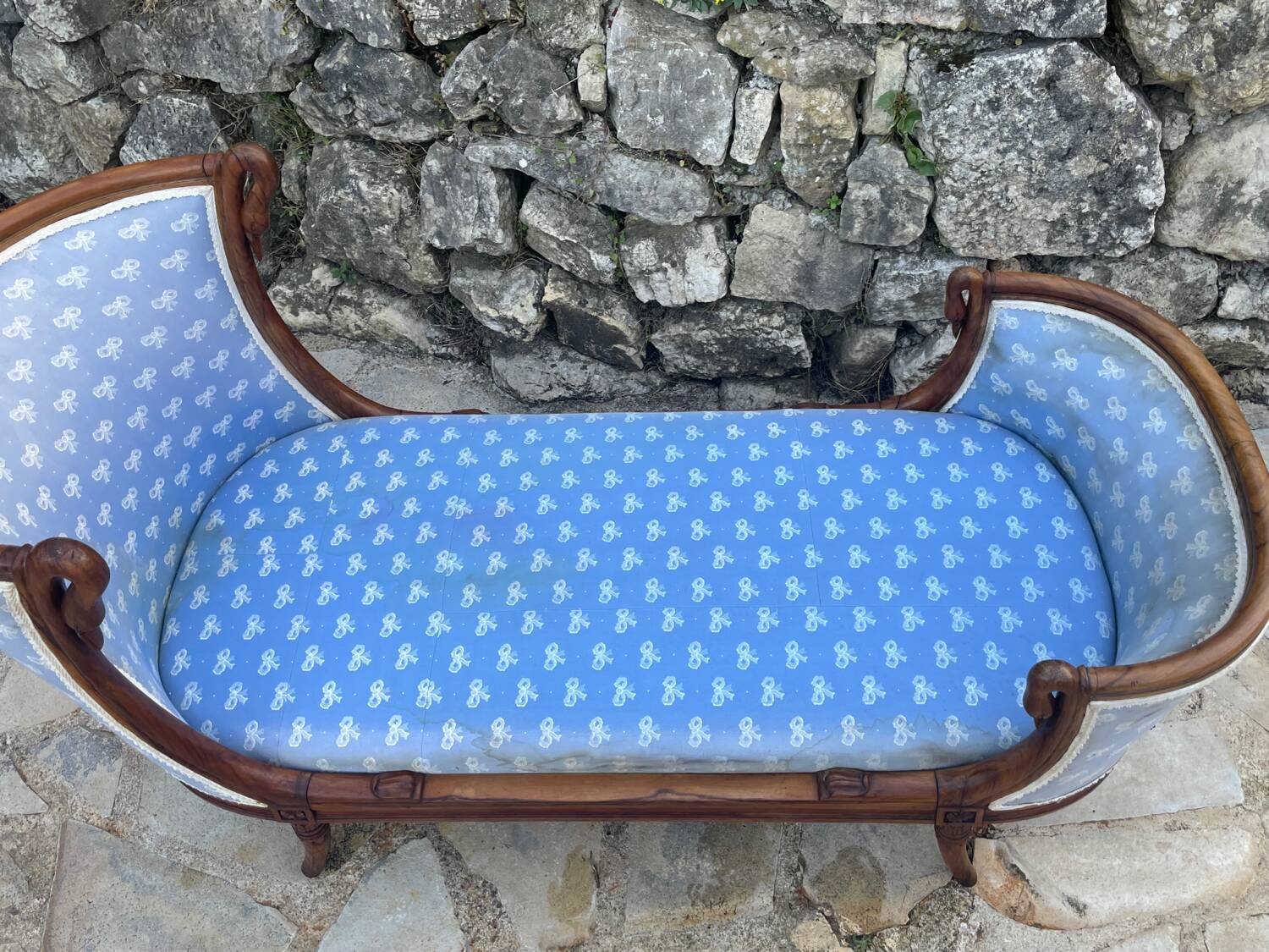 Little Duchess with swan's neck in mahogany, Empire period