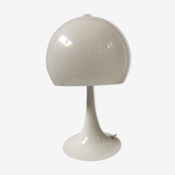 70s White mushroom lamp