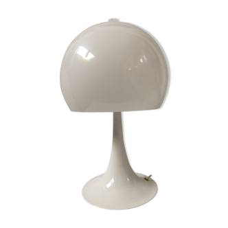 70s White mushroom lamp