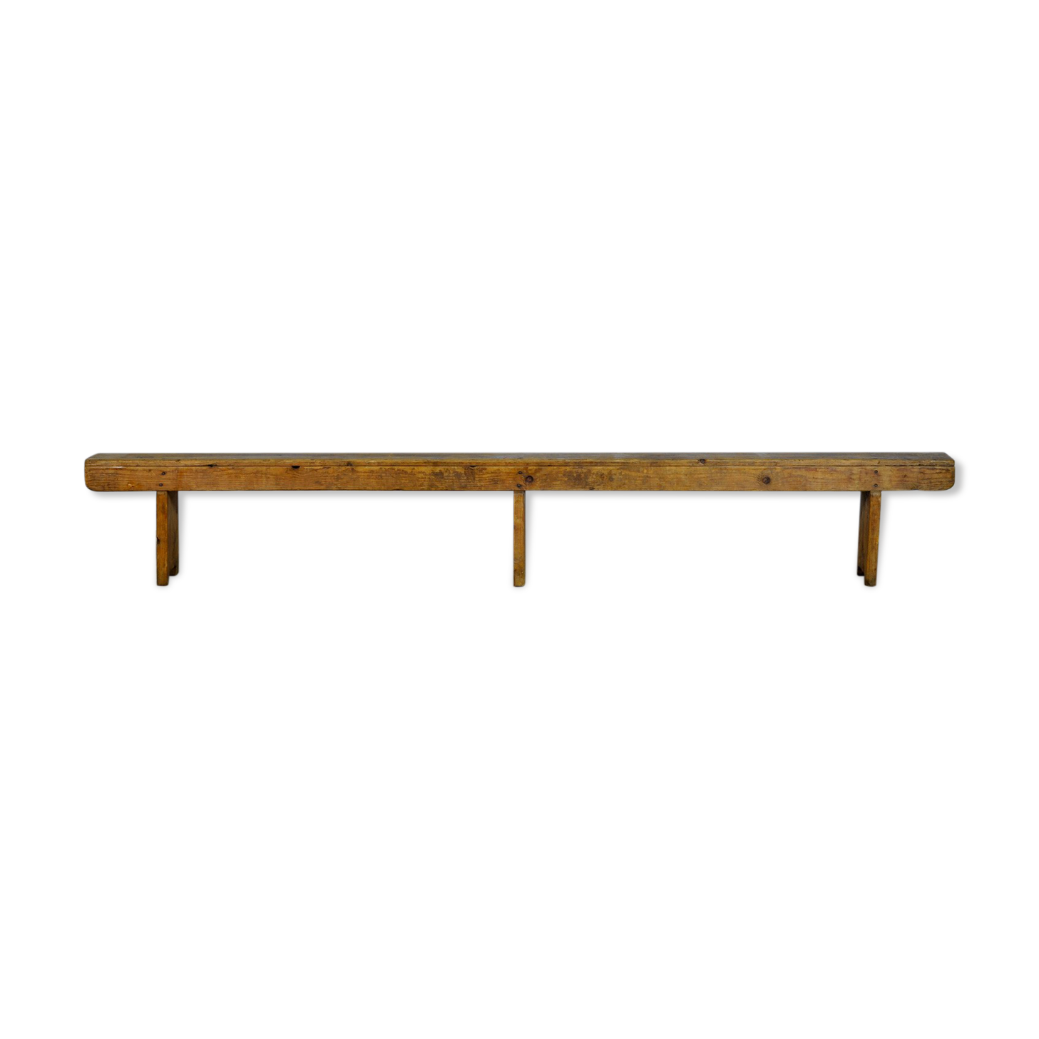 Vintage Pine Bench, Circa 1930