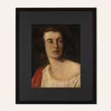Sitta, oil on plate