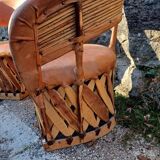 Pair of Mexican armchairs