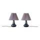 Ceramic Table Lamp from Søholm Stentøj, Denmark, 1960s, Set of 2