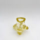 Organic Yellow Vase Miloslav Klinger ZBS - Bohemian Glass