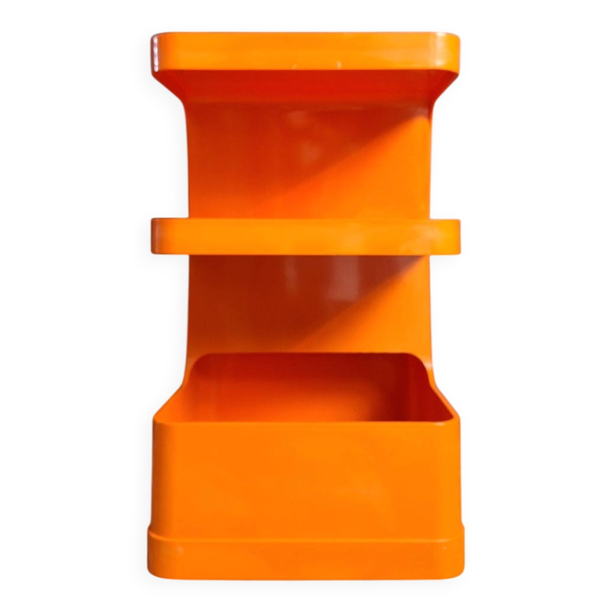 Flair side table for Prisunic by Marc Held, vintage bedside table.