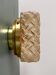 Vintage amber glass wall or ceiling light globe