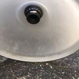 Great hanging double glass, iron and brass.