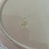 Plat ovale Lunéville Lucien