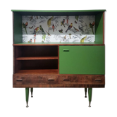 Vintage sideboard with tapered feet